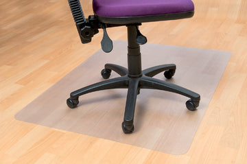 Vloerbeschermer - Bureaustoelmat PVC - Voor harde vloeren - 120x150cm