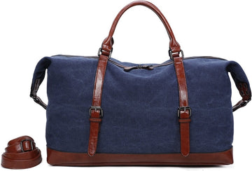 Ines Delaure - Weekendtas - Weekender - Reistas - Sport tas - 35 liter - Bleu