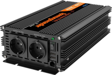 Omvormer 12V 230V - Auto Stroom Omvormer - Inverter - Omvormer Auto Camper Boot - Camping Stroom - Voor Auto Koelkast