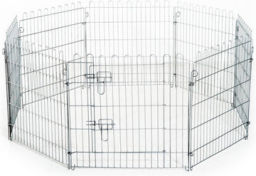Puppyren XL - metaal - 76 cm hoog - 510 cm omtrek - Inclusief grondhaken