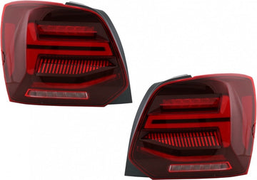 Vland vw polo led achterlichten set met dynamische knipperlichten 2009-2017