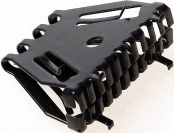30x Bijenbekjes/stootvoegroosters antraciet grijs 5 cm/50 mm - RVS stootvoegbeschermers - Ongediertebestrijding voor de spouwmuur