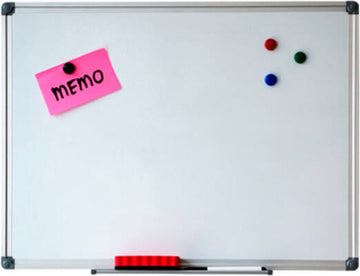 Whiteboard magnetisch 120 x 210 cm met pennengoot