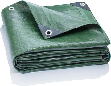 3m x 6m 140g/m² Heavy Duty zeildoek groen dekzeil beschermzeil bootzeil