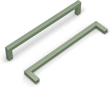 10 stuks kastgrepen, keukengrepen, groen, deurgrepen, keuken, 160 mm, keukenmeubelgrepen, keukenmeubelgrepen voor keukenkasten