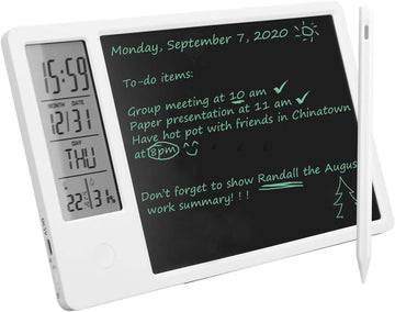 Digitaal Notitieblok - Grafische Tablet - Elektronisch Notitieblok - Digital Notepad - Herbruikbare Notitieblok - Batterijvrije Teken en Schrijftablet