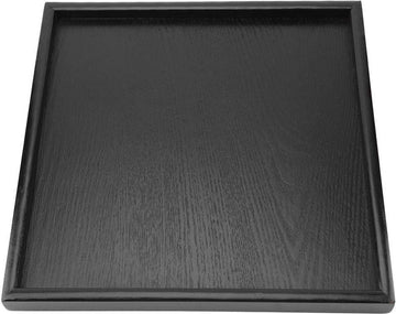 Dienblad 60x60 Houten Theeblad Rechthoek Vorm Massief Houten Thee Koffie Snack Eten Maaltijden Plaat Thuis Hotel Restaurant Trays Zwart- 60x60 Massief Houten Thee Koffie- Houten Dienblad. dienblad 60x60