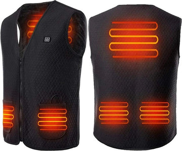 Xerolax Verwarmde Bodywarmer - Heated Vest - Elektrische Bodywarmer - Jas - Oplaadbaar - Unisex - Maat M - 3 Standen