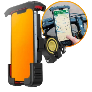 Robuuste Telefoonhouder Fiets Met 360 Graden Rotatie – Ook Voor Scooter En Motor – Gsm Houder – Accessoires