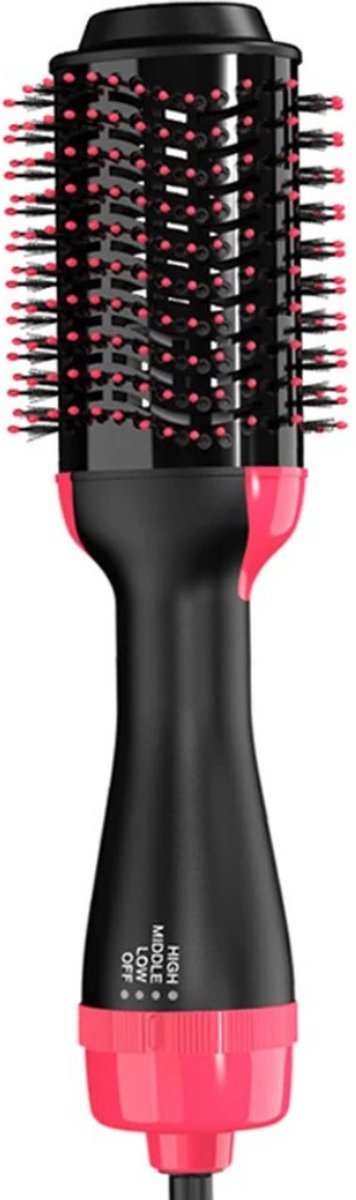 Wamteborstel – 3-in-1 Warmte Borstel – Luxe Stijlborstel Met 3 Standen – Föhn - Haarborstel – Volume Föhnborstel