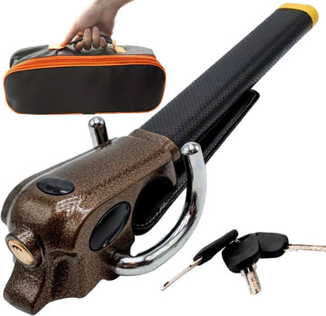 Gtrise Stuurslot Voor Auto - Stoplock - Auto - Camper - Pro - Met Ebook & Opbergtas