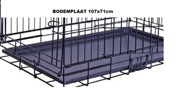 Bench – Bodemplaat – Plastic – Xlarge – 107x71cm