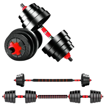 Viper Sports Adjustable Dumbbell Set Up to 40kg – Dumbbell Set – Professional 2-In-1 Dumbbell Set Weights –