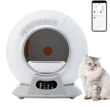Self-Cleaning Cat Litter Box Incl. App