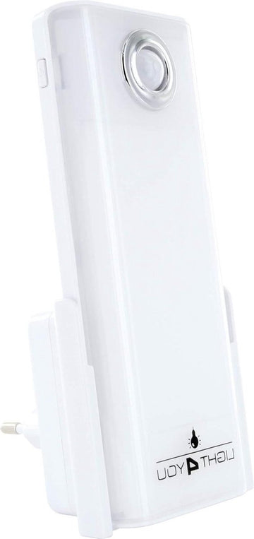 LED Nachtlicht 4in1 Multifunctioneel Licht - Stopcontact Licht - Noodlicht Zaklamp - Bewegingssensor Oplaadbaar - Inductie Oplaad Functie