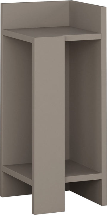 Nachtkastje Rechts - Mokka Stijl - 25x60x27cm - Melamine Afwerking