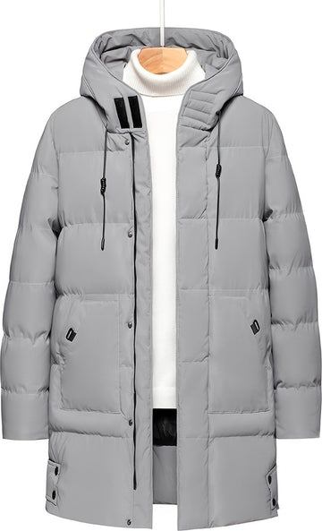 Winterjas - Heren - Parka Heren - Jas - Winter - Volwassen - Grijs - Maat XXL