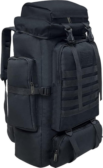 80l 100 liter camping-wandelrugzak, grote rugzak heren, waterdichte rugzak voor heren dames