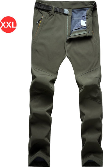 Skibroek - Skipak - Snowboard Broek - Winterbroek - Sneeuwbroek - Heren - Wintersport - Leger Groen XXL