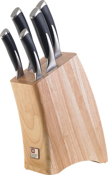 Richardson Sheffield Kyu - 5-delige messenset inclusief messenblok - wood