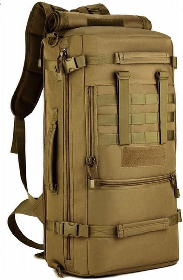 Selighting Tactical Rugzak - 50L - Waterdichte Molle (Modular Lightweight Load-carrying Equipment) Rugzak - Perfect voor Outdoor Hiking, Trekking, en Camping - Veelzijdig en Ruim - 15 inch Laptop Compatibel
