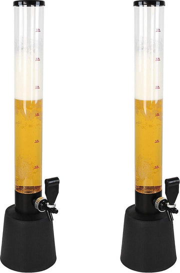 Biertoren - set van 2 - biertap - feesttopper