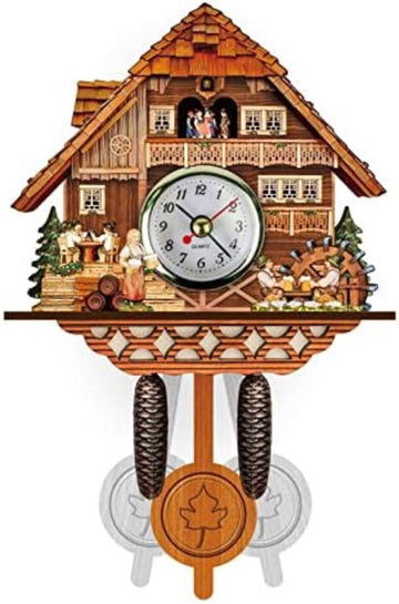 Koekoeksklok - Koekoeksklok Modern - Koekkoeksklok - Koekoeksklokken - Bruin