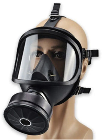 Gasmasker met filter | Volgelaatsmasker tegen gas en stof | Gasmasker inclusief filter | Gasmasker verstelbaar | Gasmasker volgelaat | Gasmasker kinderen