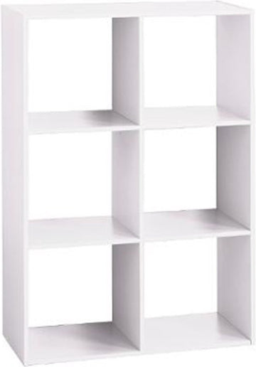 Boekenkast Vakkenkast 6 Vakken Nina Wit