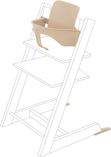 Baby Set van Stokke Natural - Verander de Tripp Trapp stoel in een kinderstoel - Afneembare zitting voor 6-36 maanden - Compatibel met Tripp Trapp-modellen na mei 2006 - voor baby's en peuters