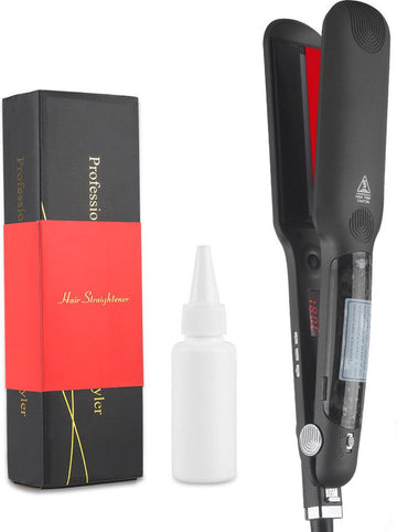 Stoomstijltang - 4.0 - Steam Straightener Pod - Professionele Stijltang - Krultang - Infrarood Stijltang