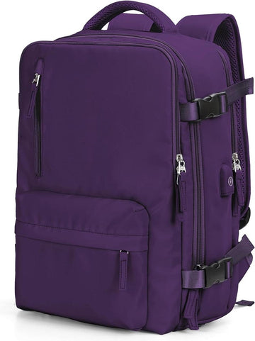 Handbagage Tas onder de stoel Easyjet 45x36x20 - Reisrugzak Ryanair 40x20x25 - Dames Laptop Rugzak met USB-uitgang - Wandelrugzak Waterdicht Heren