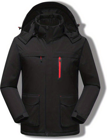 Verwarmde Jas - Heating Jacket - Thermo Jas - Elektrische Kleding - Jas Met Verwarming - Extra Comfortabel - Heren - Maat XXXL - Zwart