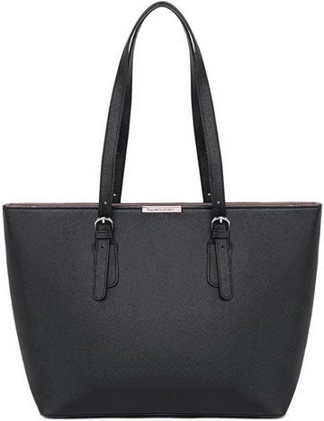 Grote Tote Handtas - Dames Groot Schoudertas Shopper PU Leer - Draagtas Boodschappentas - Schooltas Werktas Businesstas Laptoptas - Vrouwen Meisje Tote bag met rits