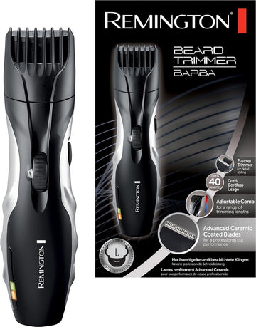 Baardtrimmer (11 lengte-instellingen 0.4 mm - 18 mm, Snoerloos En Met Snoer, Levenslang Scherpe Mesjes)