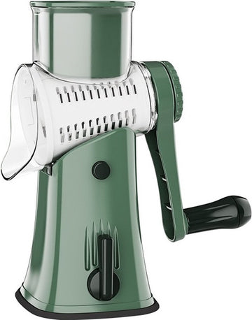 Trommelrasp Groen Retro - Raspmolen Aardappelrasp - Groentesnijder