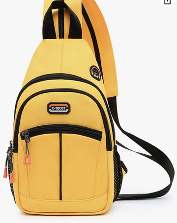 Unisex Sling Bags Borst Schoudertas Kleine Daypacks Vrouwen Mannen Crossbody Tassen Cover Pack Rugzak Casual Daypacks voor Reizen Wandelen Fiets Sport Gym Daypacks met Oortelefoon Gat Rugzak