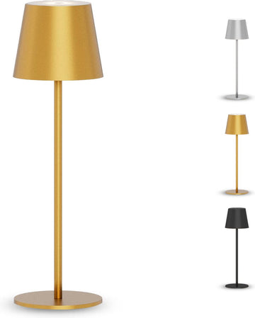 Bolt Electronics® - Tafellamp oplaadbaar - Tafellampen - Dimbaar - Slaapkamer - Woonkamer - Goud