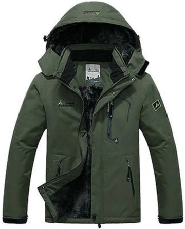 SPARK JOY® - Winter Parka Mannen - Winterjas Heren - Wint dicht - Maat L - Army Green