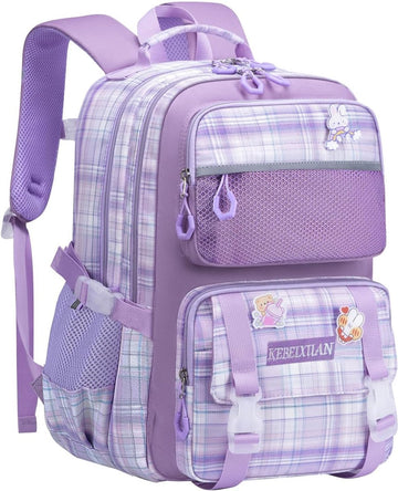 Stijlvolle en Comfortabele Schooltas voor Meisjes van 6-12 Jaar