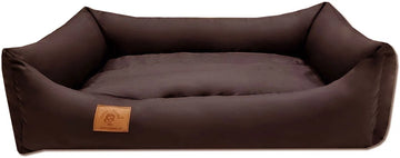 XXL Hondenbed van kunstleer - hondenkussen hondensofa kattenbed hondenkorf - waterdicht 90 X 60 cm