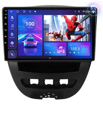 Citroen C1 / Peugeot 107 / Toyota Aygo | 2005 - 2014 | Carplay & Android auto | 2GB & 32GB | Autoradio met navigatie | radio scherm | 2005 2006 2007 2008 2009 2010 2011 2012 2013 2014
