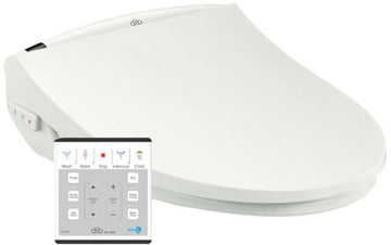 Dib C430R Bidet Wc Met Afstandsbediening - Verlengde Zitting - Douchewc Bril Met Watersproeier - Japans Toilet