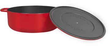 Combekk Sous Chef gietijzeren braadpan - 28cm - rood