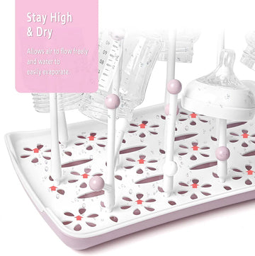 Droogstandaard babyflessen - Drying stand baby bottles