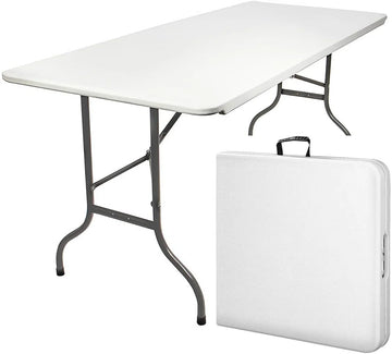MaxxGarden Klaptafel - Inklapbare tafel - Opvouwbare Tuintafel - Weerbestendig - Inclusief handvat - 180x70x74