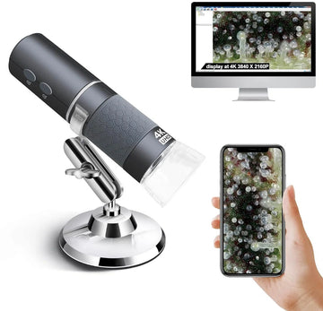Microscoop - Wetenschap - Digitale Microscoop - Incl. Camera - Compatible met Smartphone - Elektrisch