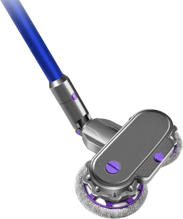 Elektrische Mop Dweil geschikt voor Dyson Steelstofzuiger - Mondstuk Accessoires Opzetstuk & Dweilsysteem voor V7 / V8 / V10 / V11 series - Vloerwisser en Vloermop - Nat & Droog - Inclusief 6 dweilmops