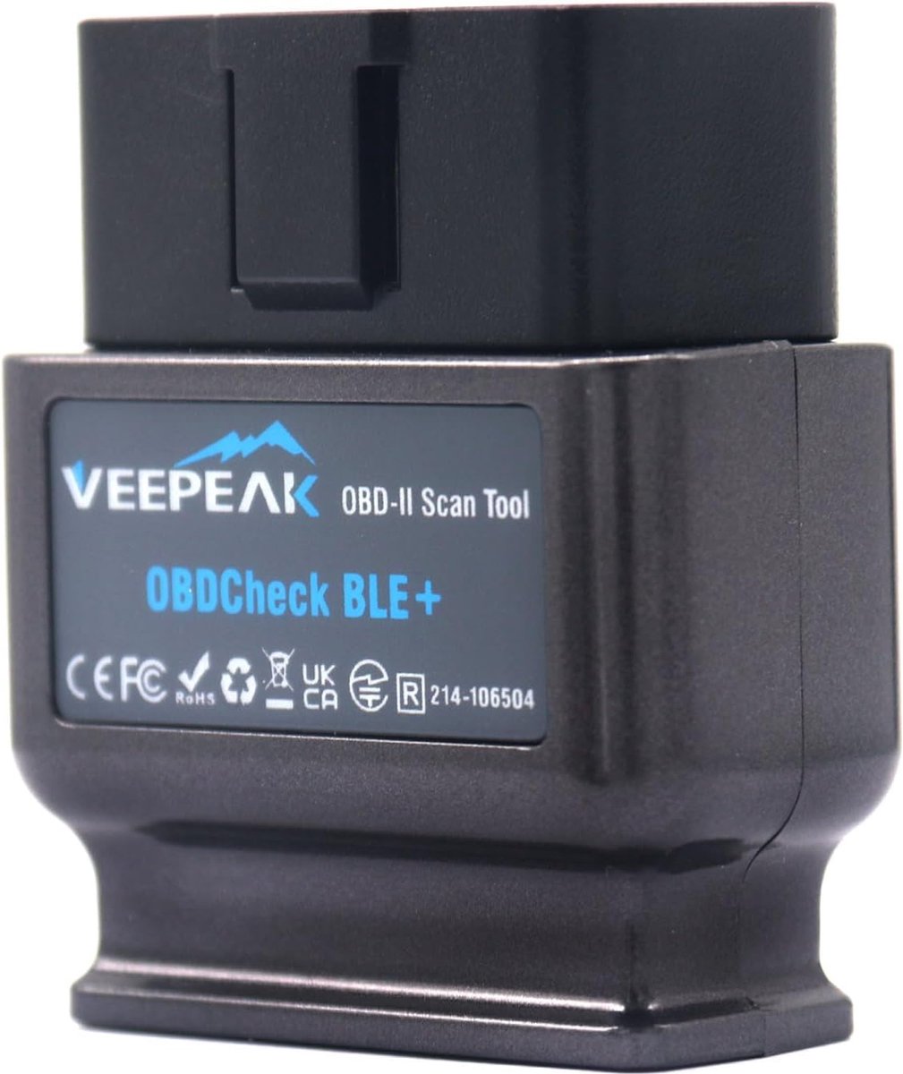 Obd2 scannner - Obd2 - OBDCheck BLE - Bluetooth 4.0 - OBD2 Scanner voor iOS en Android - Auto diagnostische Code Reader - Scannen - Tool voor Universal OBDII/EOBD voertuigen