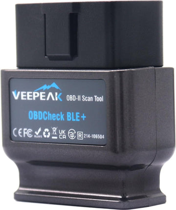 Obd2 scannner - Obd2 - OBDCheck BLE - Bluetooth 4.0 - OBD2 Scanner voor iOS en Android - Auto diagnostische Code Reader - Scannen - Tool voor Universal OBDII/EOBD voertuigen